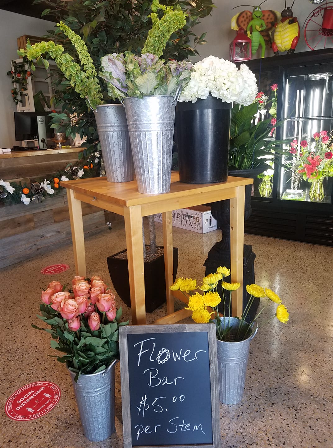 flower bar