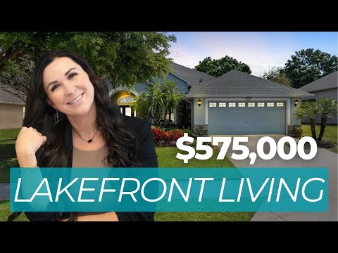 Serenity by the Lake: 55+ Contemporary Home Tour | The Lakes of Mount Dora