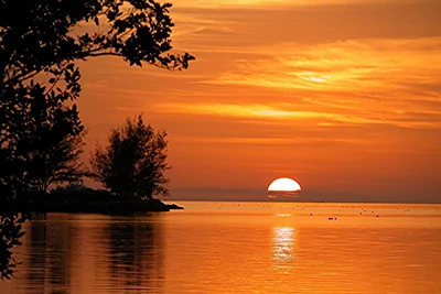 Sunset over Lake Apopka