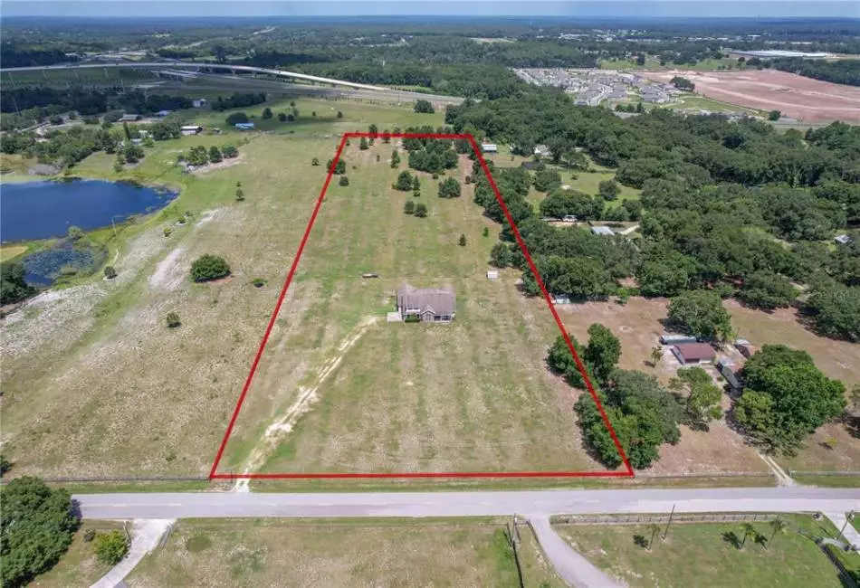 If you are looking for an investment property THIS WOULD BE IT! 10.10 ACRES high and dry.