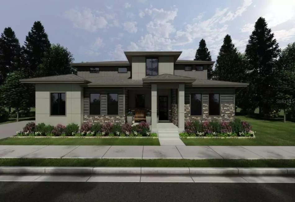 Artist Rendering of home to be built meant only to represent the elevation. Landscape, Fencing, along with other exterior features and finishes may not be included.