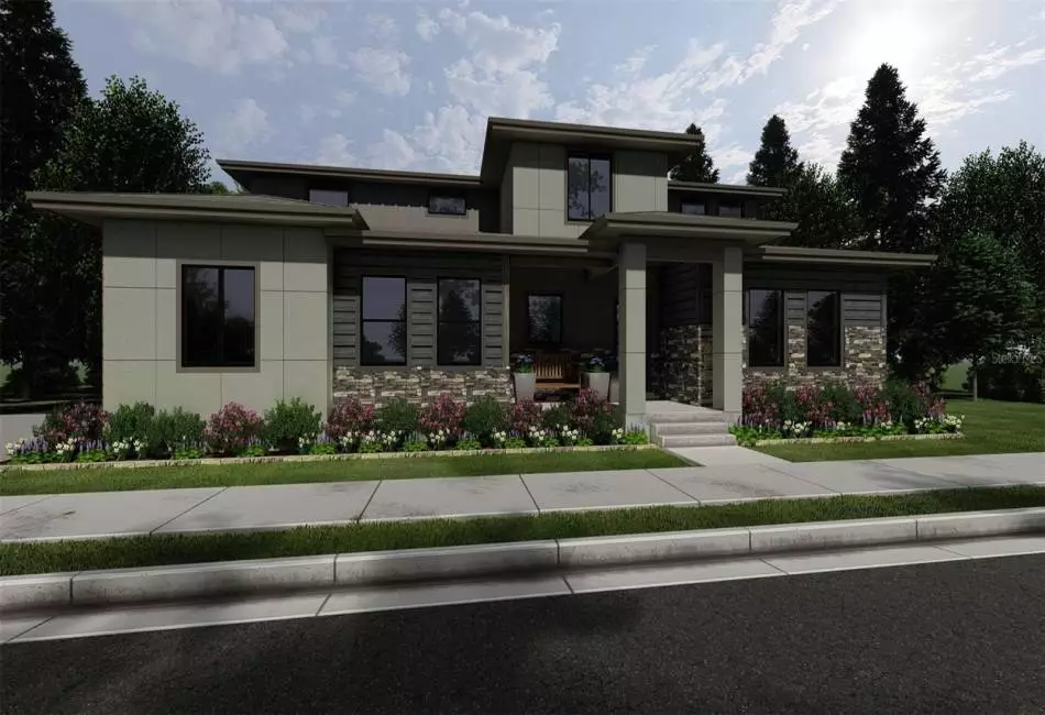 Artist Rendering of home to be built meant only to represent the elevation. Landscape, Fencing, along with other exterior features and finishes may not be included.