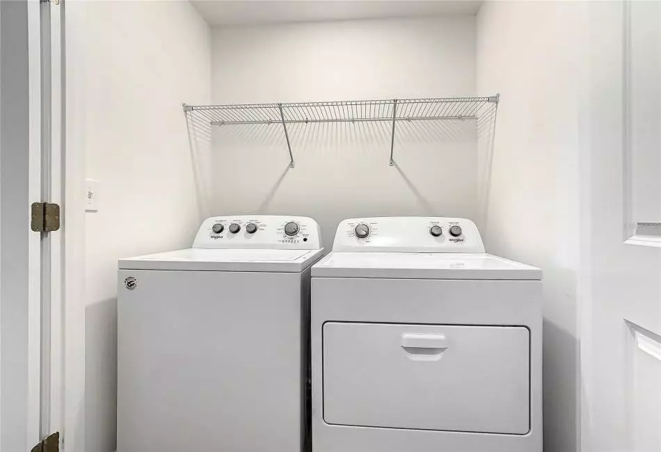 Upstairs Laundry Closet