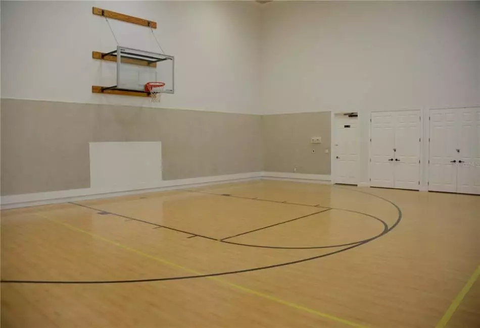Half indoor Basketball court