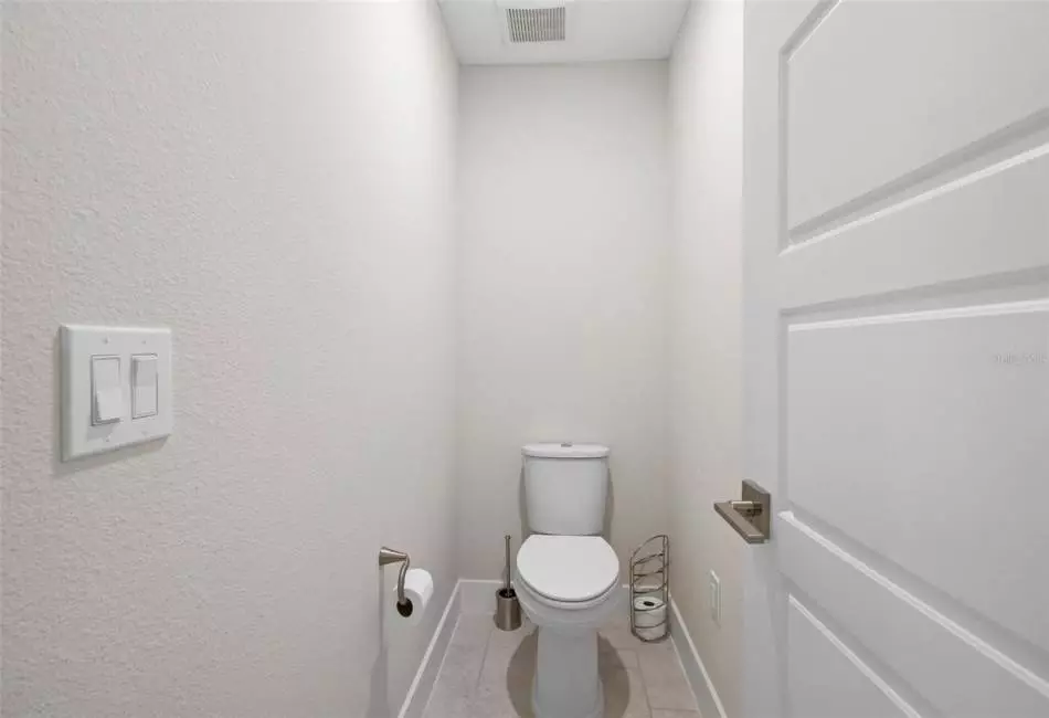 Water closet attached to owner's suite