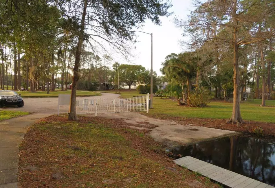 Boat ramp and picnic area