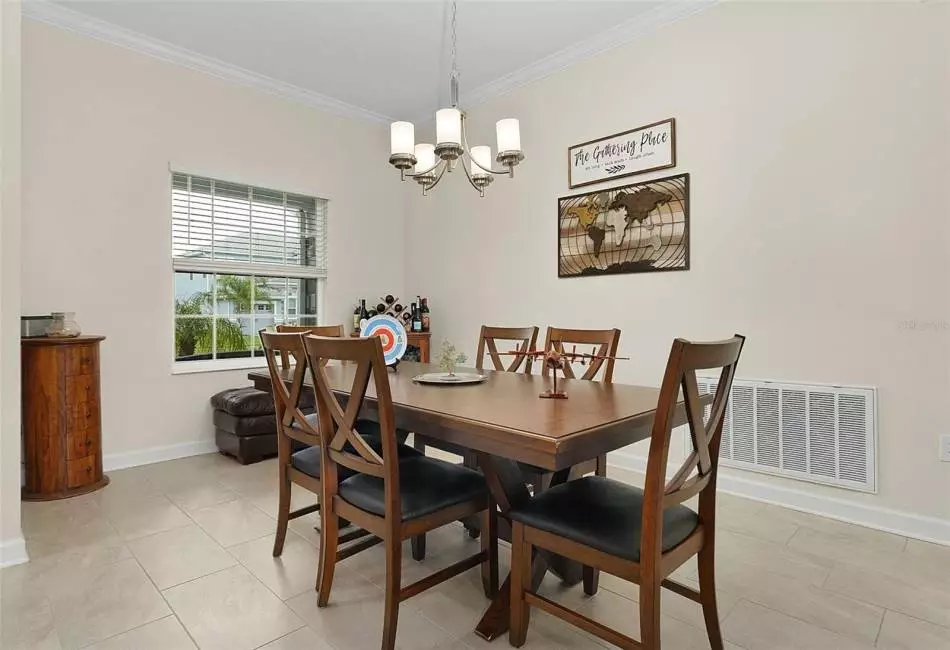 Kitchen includes a casual dining space!
