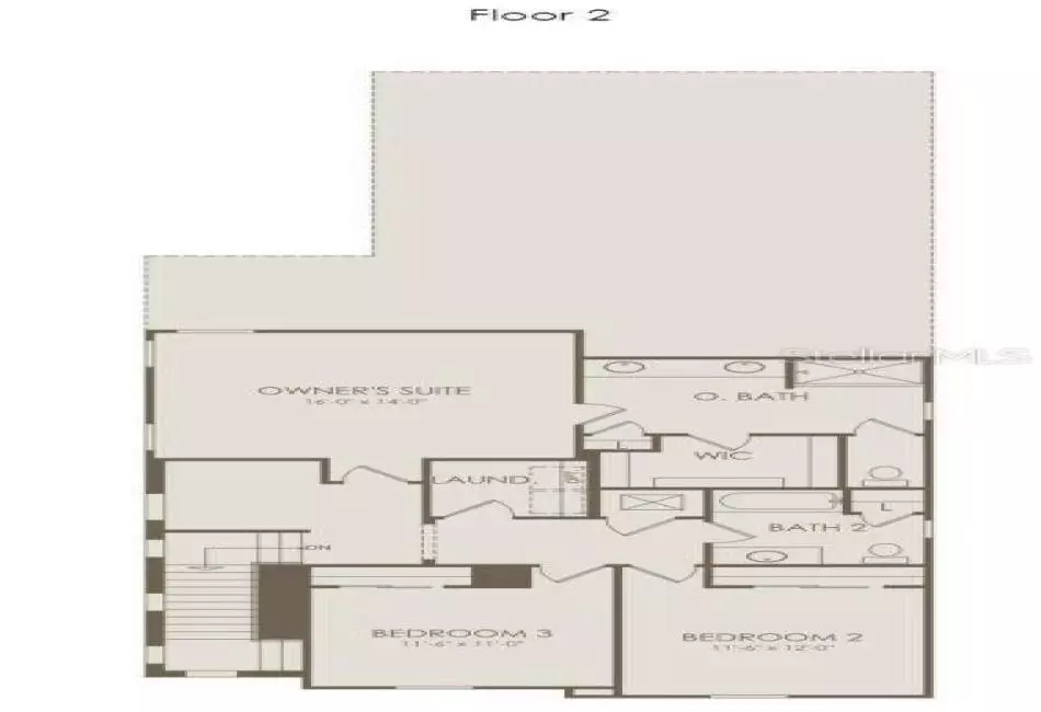 Floor Plan - Floor Two