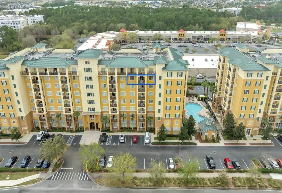 Building 2, Unit located on 7th floor, additional community pool available