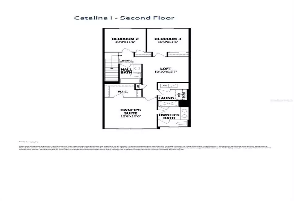 2715 Camellia Flower Floorplan
