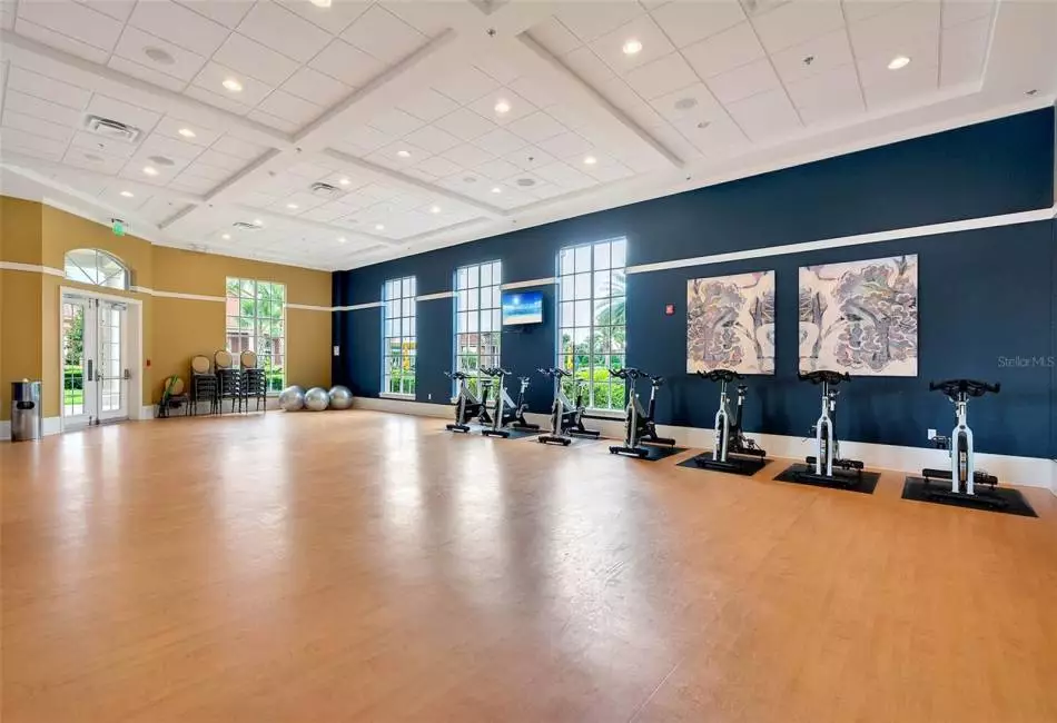 - The Movement Studio is the perfect for organized exercise classes, dance and spinning