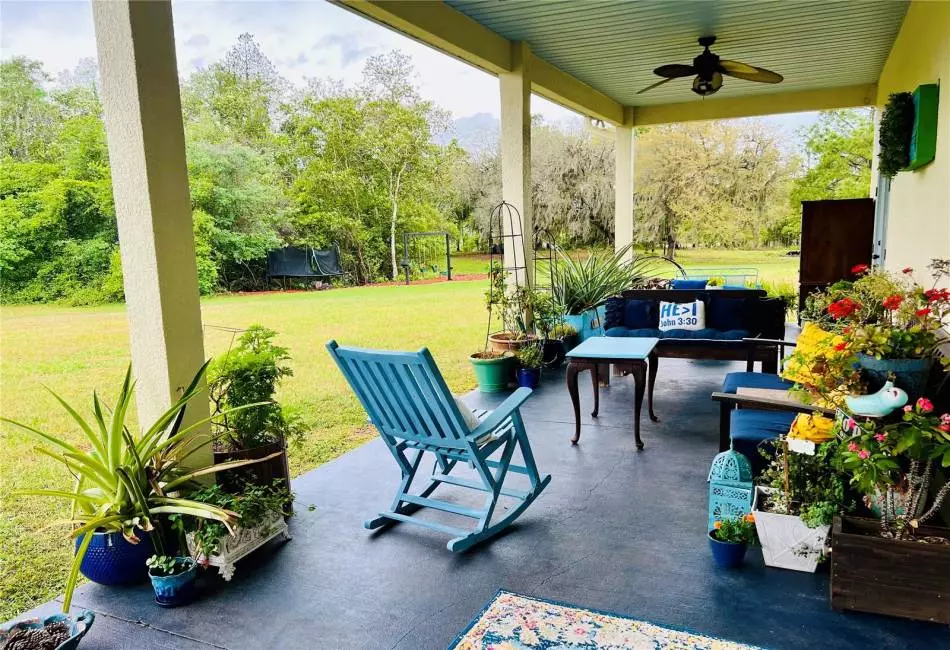 Sit and relax out on the back porch, AMAZING VIEWS HERE!