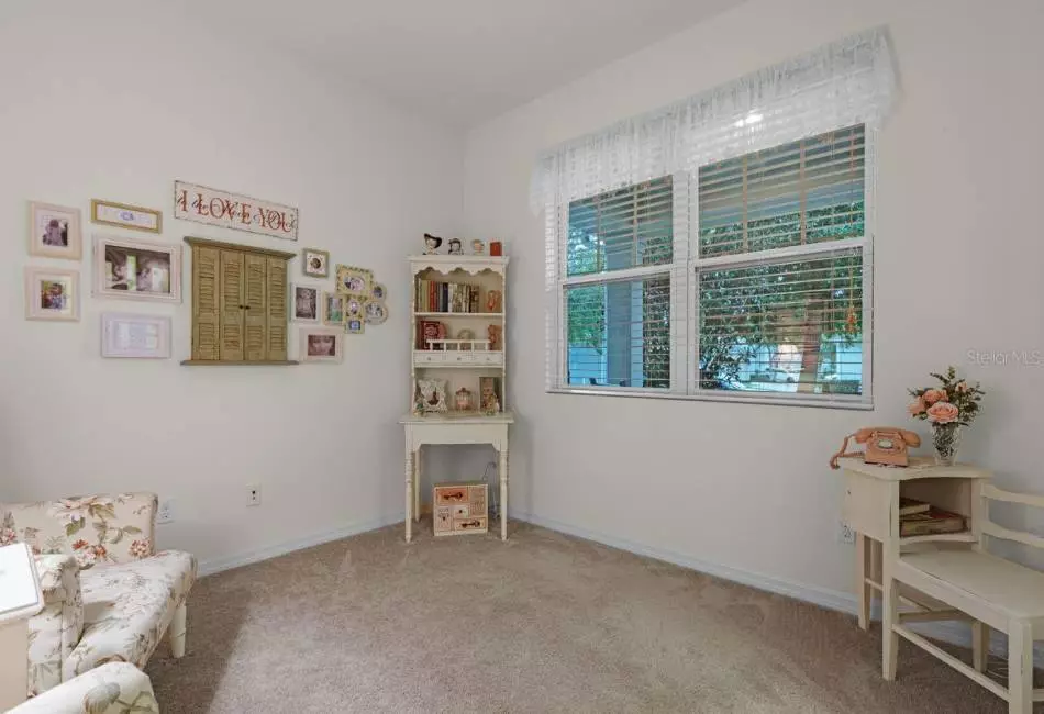 This space can be a Reading Room; Office; Den; Nursery; Yoga; Sewing; Hobby/Craft Room...