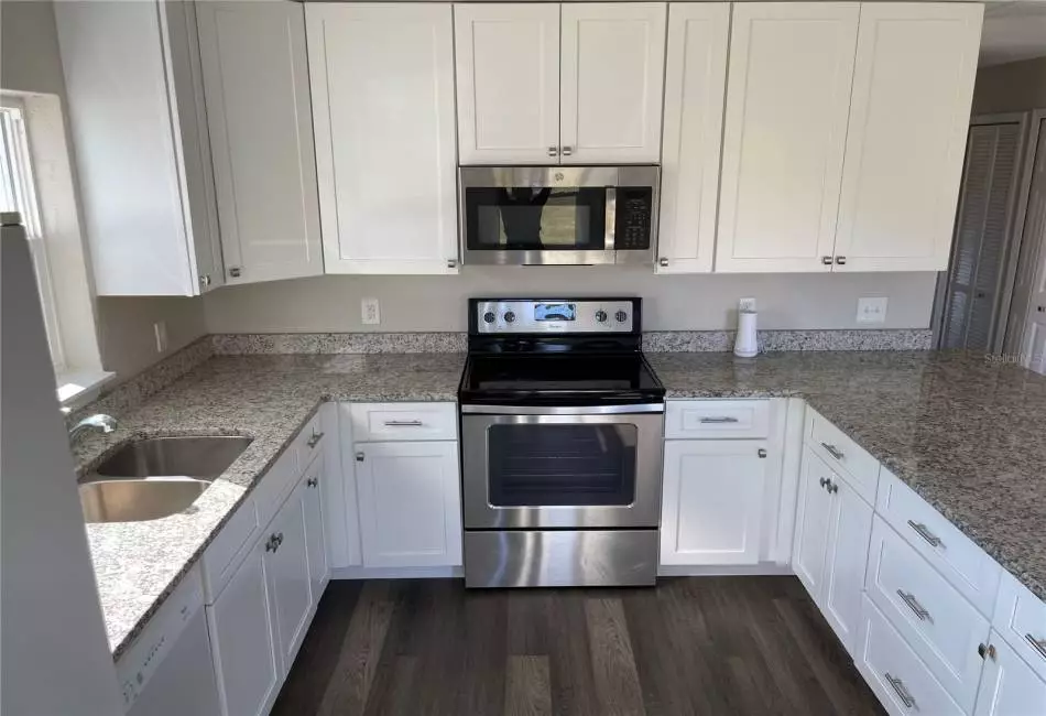 Stainless Range and Microwave