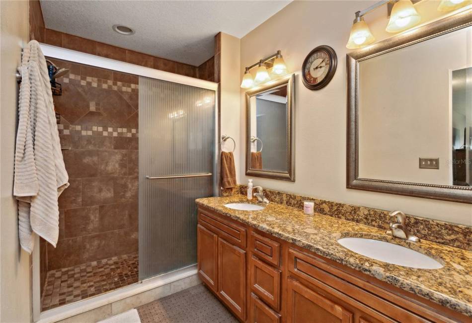 Master Bathroom, Dual Sinks, and Walk In Shower