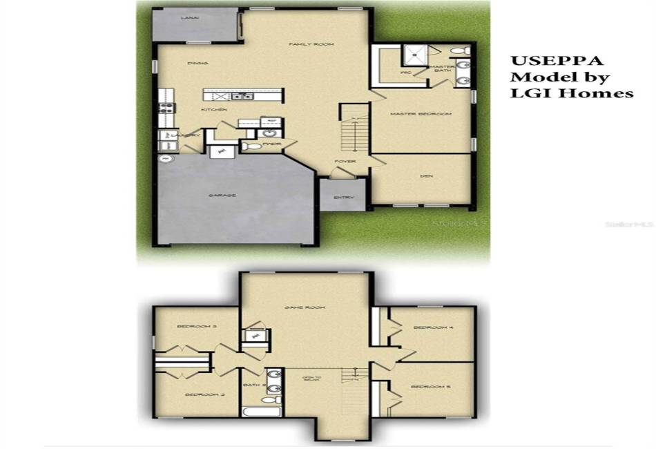 T3519606 - Floor Plan - Useppa by LGI Homes