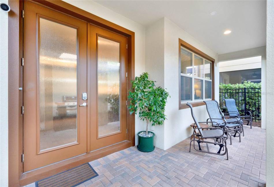 French Patio Door and Patio