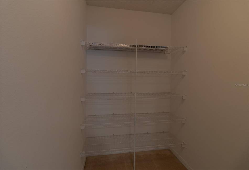 Additional closet space