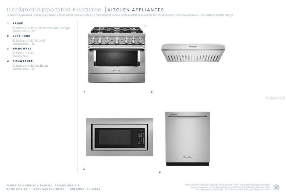 KitchenAid appliances