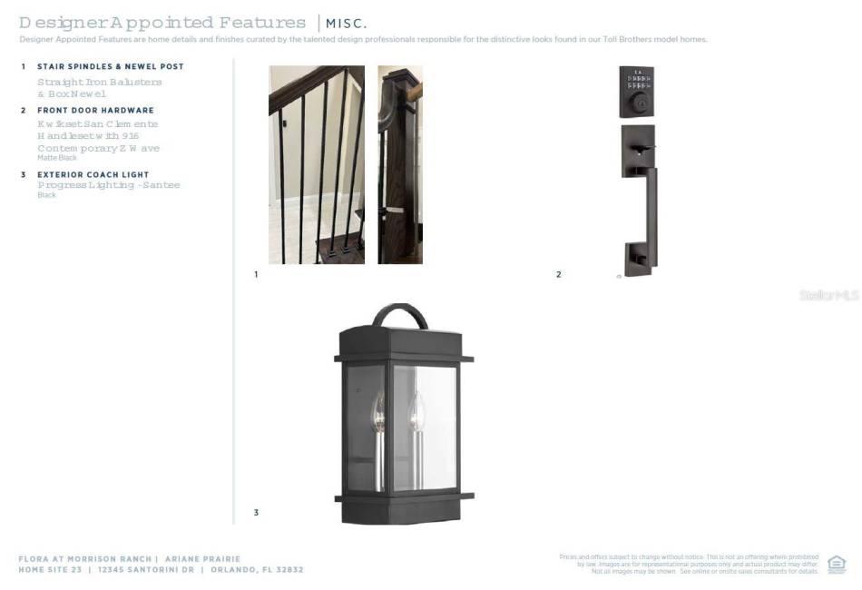 Stair material and front door keyless keypad