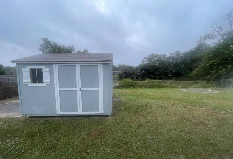 Back Yard Shed