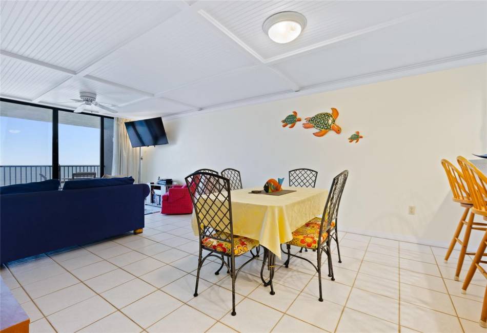 DINING ROOM WITH OCEAN VIEWS