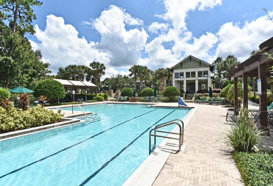 Aerial View of Resort-Style pool and more